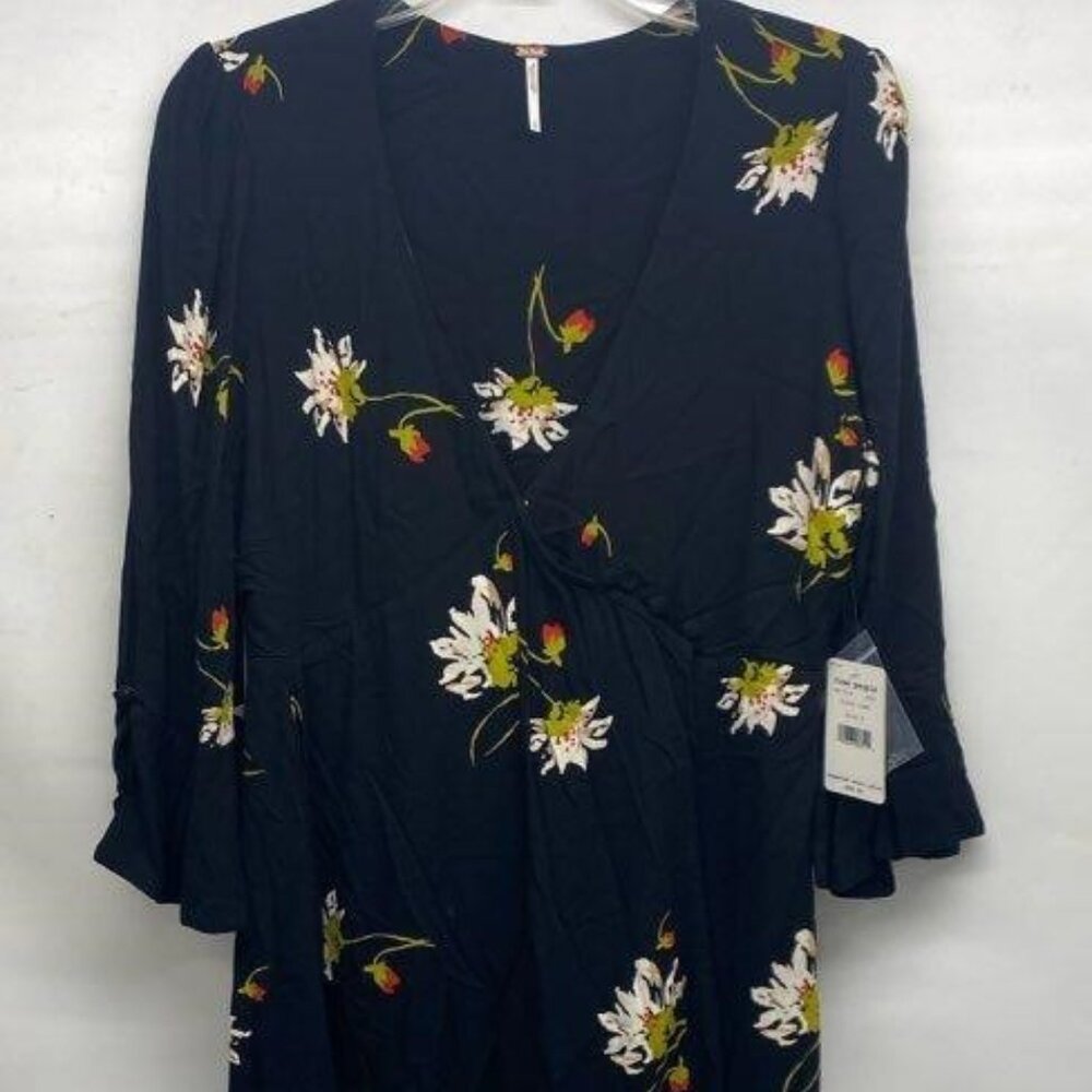 NWT ($98) Free People Time on Your Side floral print dress, size small - Picture 3 of 5